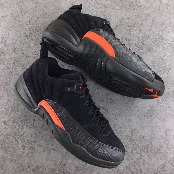 Authentic Air Jordan 12 Low Black Olive